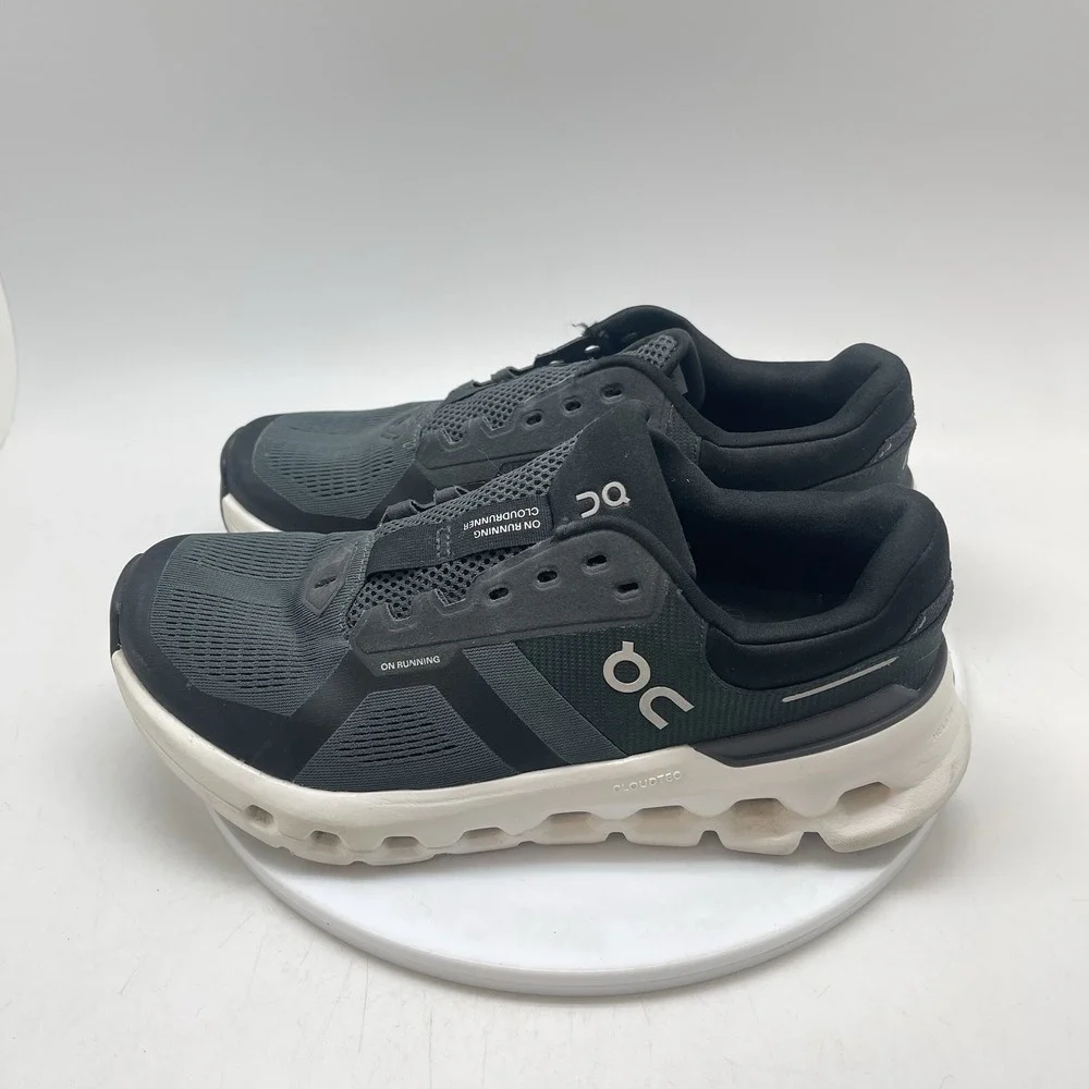 On Cloudrunner 2 Womens Size 8.5 Eclipse Black Athletic Running Shoes Sneakers